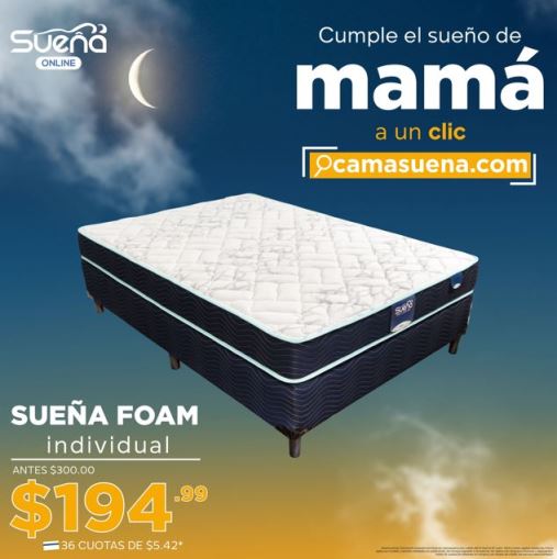    CAMA SUEÑA FOAM -5749